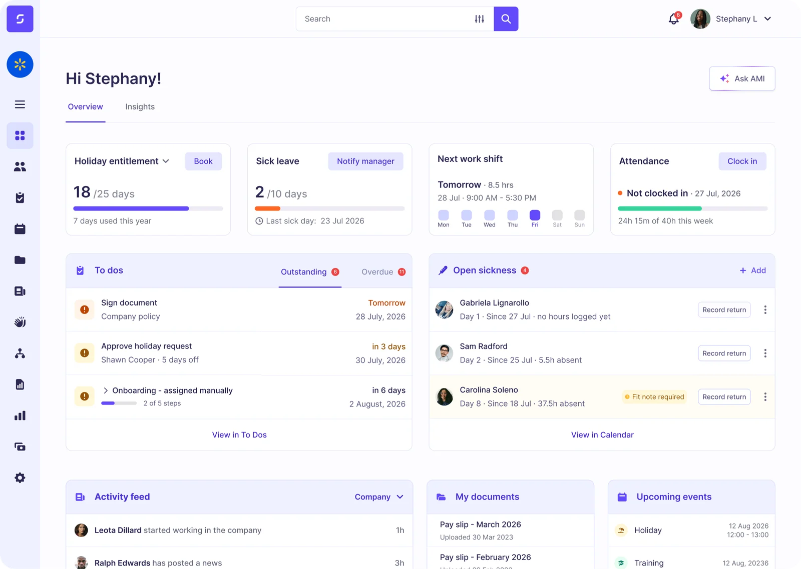 Sense HR launches in Sense