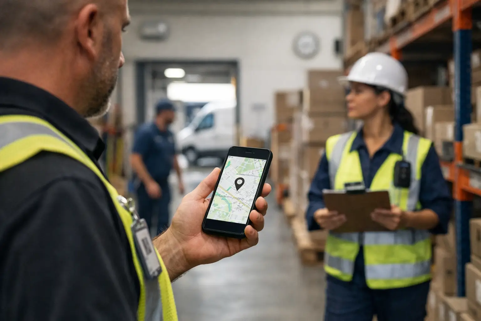 Real-Time Employee Location Tracking at Work